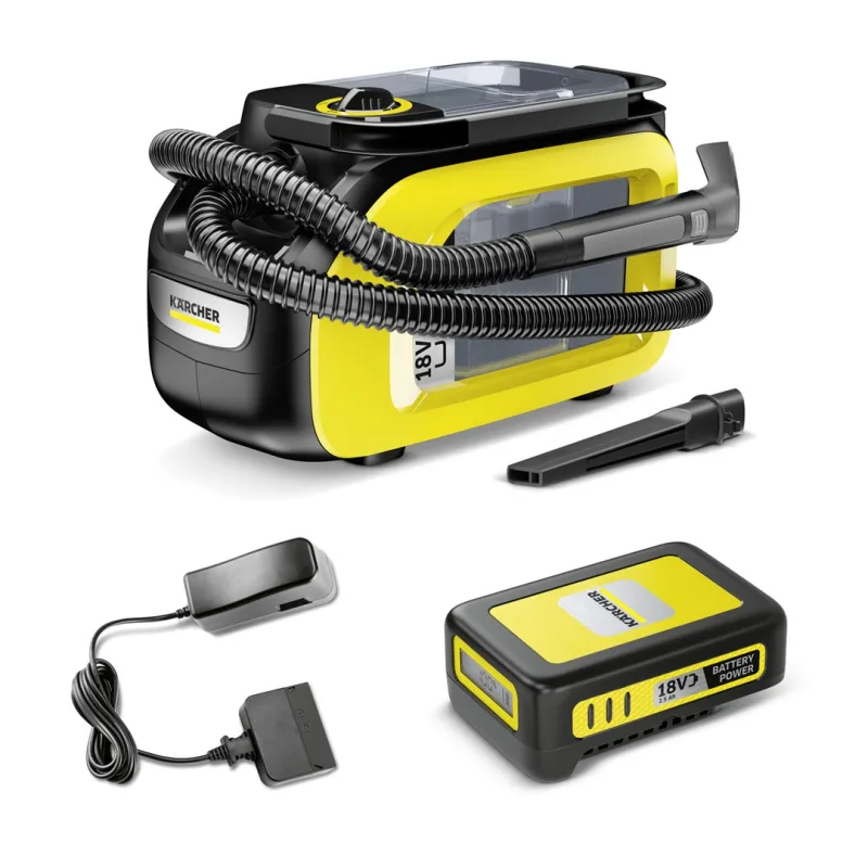 Karcher SE 3-18 (con bater�a) Sof� de alfombra inal�mbrica al vac�o - Inyector extractor