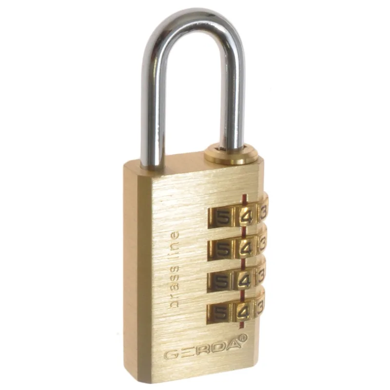 Sparta KD de WA de 009 Padlock con código S30 latón