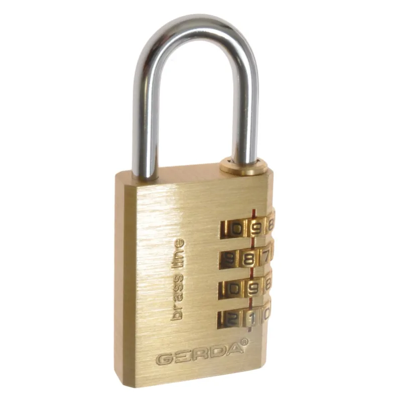 Sparta KD de WA de 010 Padlock con código S40 latón