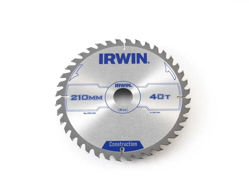 Irwin - Disco sierra circular 210mm/40t