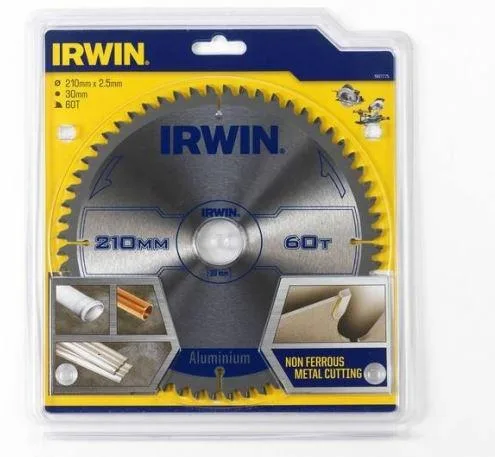 Irwin - Disco sierra metal no ferricos 210x60x30