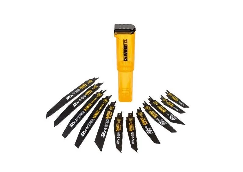 DeWALT DT2441L-QZ hoja de sierra de calar, de sierra de marquetería y de sierra recíproca Hoja de sierra de sable 12 pieza(s)