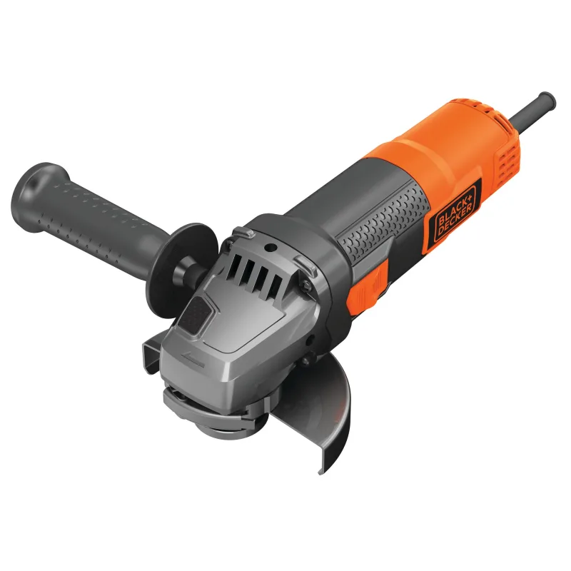 Black + Decker BEG220K-QS - Amoladora angular (125 mm, 900 W, maletín)