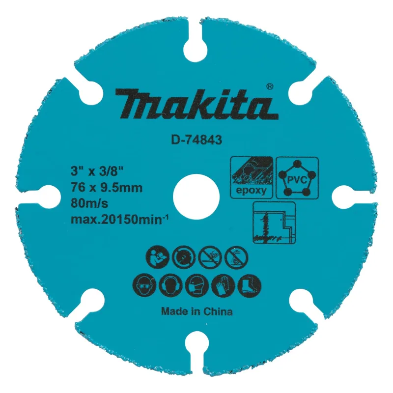 Makita Accesorio para Amoladora Angular D-74837, herramienta profesional para corte y pulido, alta precisión, diseño optimizado, compatibilidad con múltiples dispositivos.
