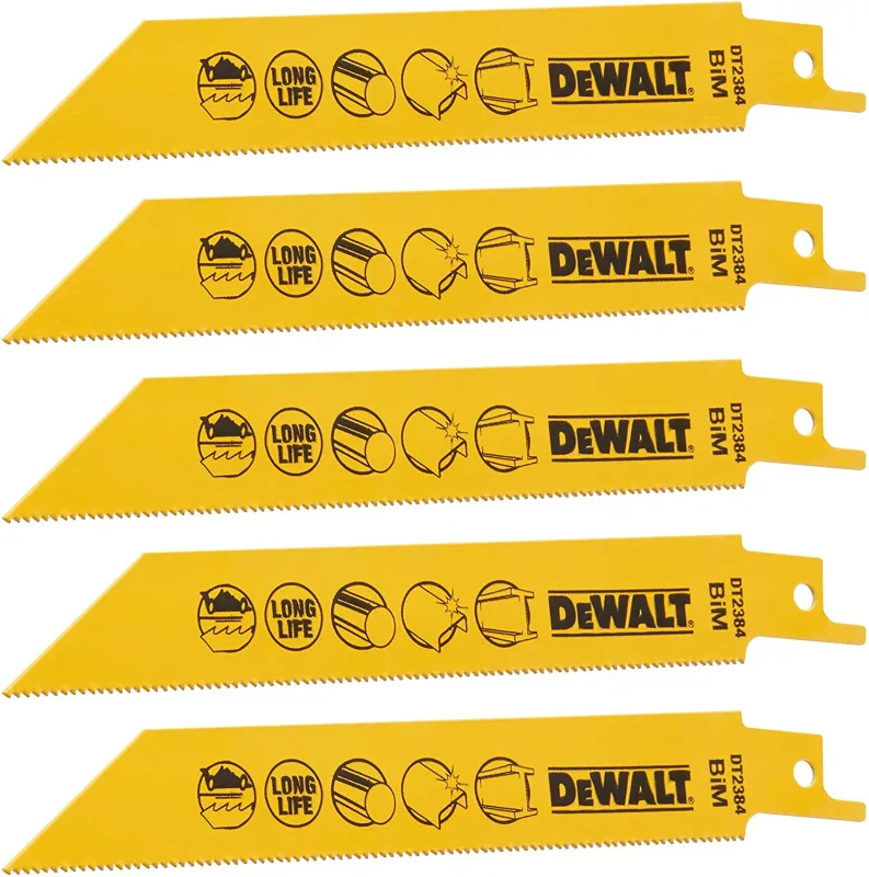 DeWALT DT2384-QZ hoja de sierra de calar, de sierra de marquetería y de sierra recíproca Hoja de sierra de sable 1 pieza(s)