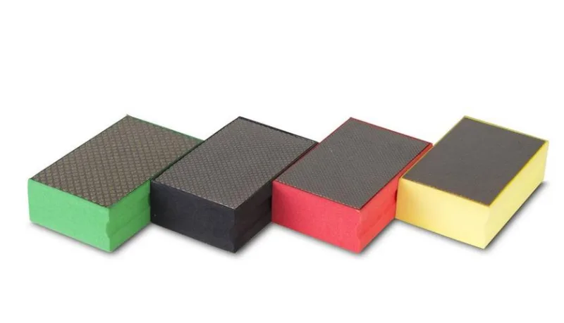 Rubi taco pulido diamantado grano #60 (61974), ideal para pulir mármol, granito y cerámica, acabado grueso para eliminar asperezas, resistente al desgaste, perfecto para uso profesional