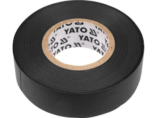 Yato YT-8159 cinta adhesiva 20 m Cloruro de polivinilo (PVC) Negro