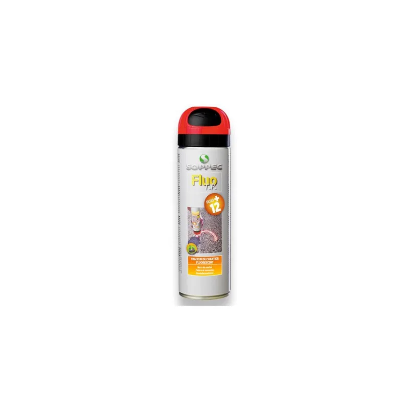 Aerosol Fluo TP rosa 500 ml visible 9-10 meses para obras, color rosa
