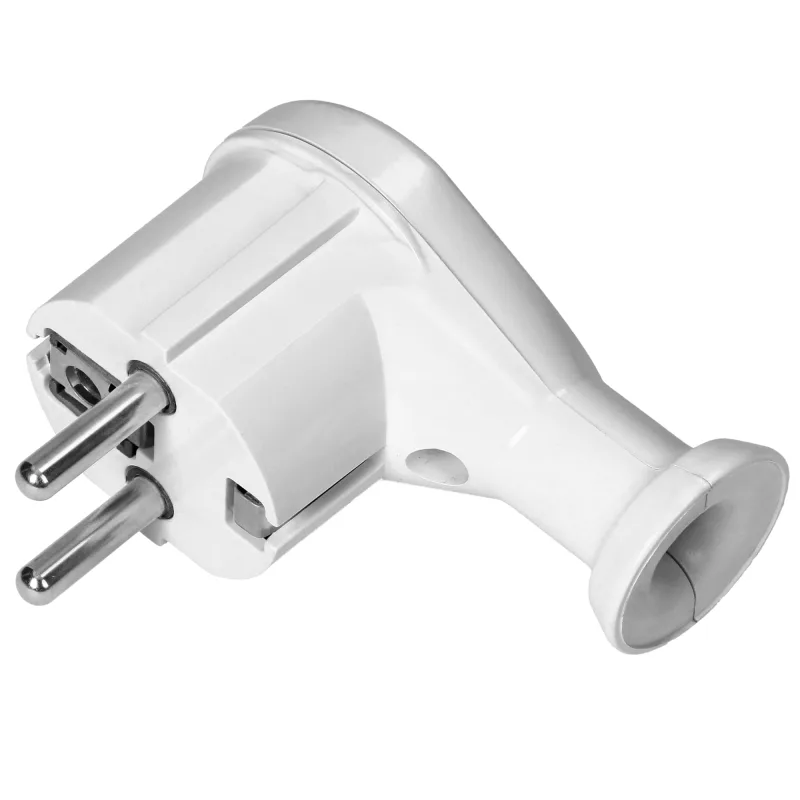 ORNO AE-13261/W Clavija Enchufe 2P+Z, Uni-Schuko (Blanco)