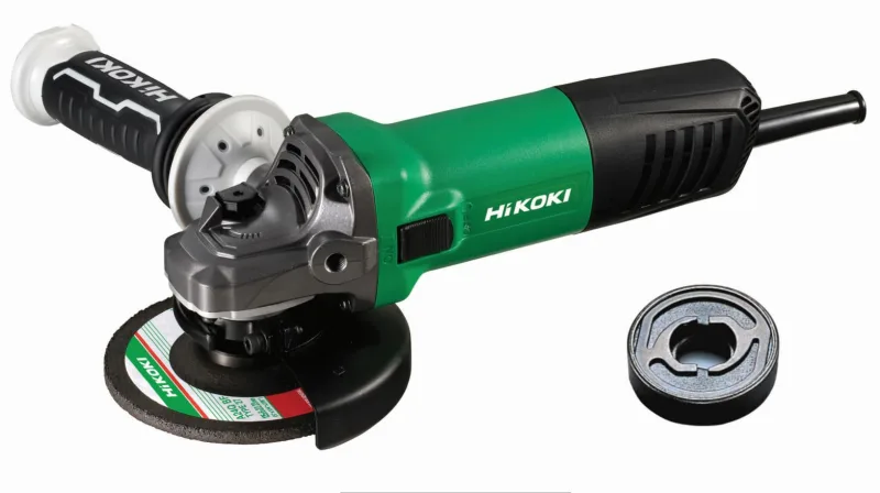 HIKOKI Winkelschleifer G13SW2Y4Z, Schleifscheiben Ø: 125 mm (240V, Leistungsaufnahme: 1200 W, Leerlaufdrehzahl: 11000 min-1, Antriebsspindel: M14, Brushless,) Zubehör im Transportkoffer.