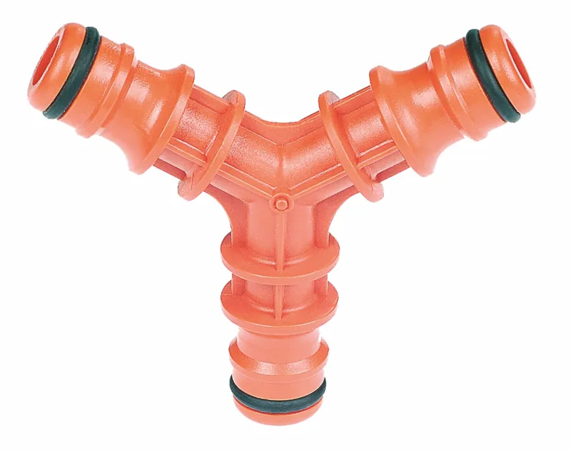 4U-Onlinehandel 4U de Comercio en Línea y Pieza Conector de Manguera Manguera de 3 Vías Hembra Ranuras de Acoplamiento Rápido Hembra Ranuras Sistema de Riego Jardín