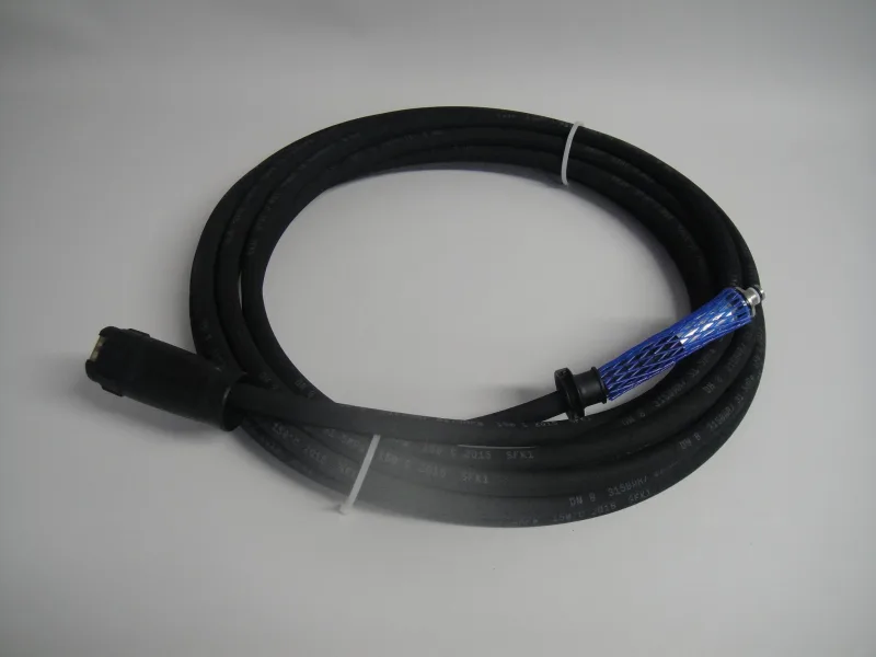 Manguera de alta presión K/Parts DN8 max. 31,5 m para Karcher, compatible con presión de 31MPa, resistente y duradera, color negro