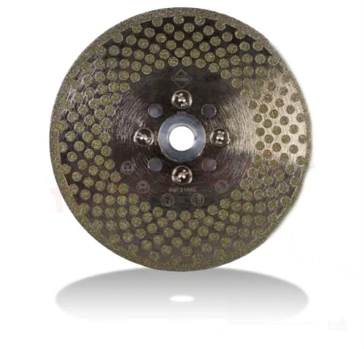 Rubí 31964 Disco ECD, Desbaste Fino 2 En 1, Súper Pro, 115 mm