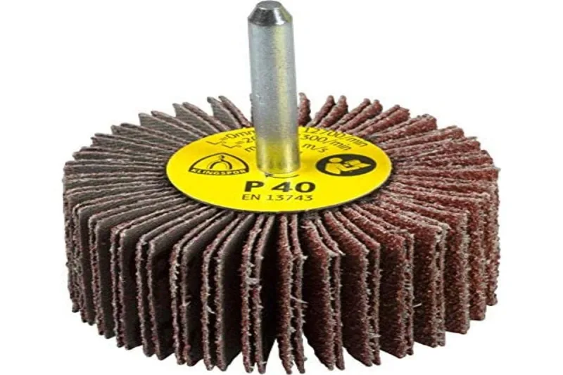 Klingspor 284745 Cepillo mil Hojas de Láminas Pequeñas, KM 613, 80 Grano, 40 m/s Velocidad Máxima, 38150 rpm, 20 mm x 20 mm x 6 mm