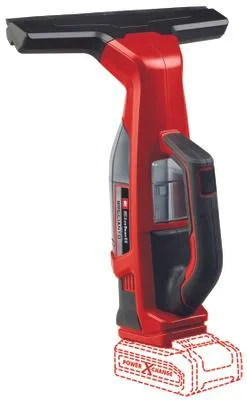 Einhell BRILLIANTO limpiador eléctrico ventana 0,3 L Negro, Rojo