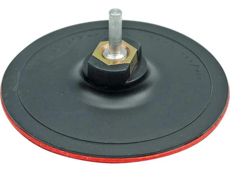 VOREL 08316 - disco de goma para amoladora angular y la máquina de perforación con bóveda de 125mm