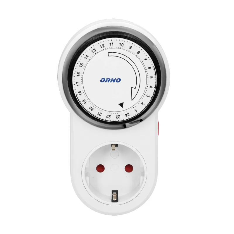 ORNO PRE-443(GS) Temporizador Enchufe Mecánico (Versión Schuko)