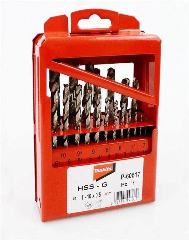 MAKITA P-60517 - Set includes drill bits
