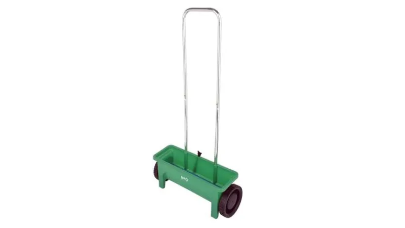 Carretilla de jardín de aluminio Flo 89870, tamaño de rueda 12 L, para transporte de herramientas, ligera, resistente, con ruedas de 18,5 cm y diseño ergonómico