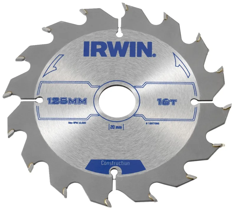Irwin - Disco sierra circular 125mm/16t