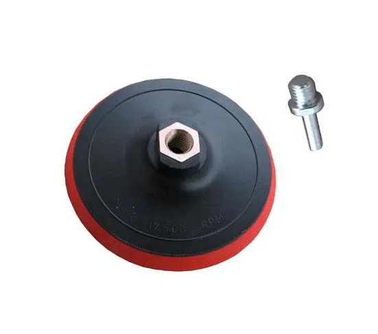 Disco de pulido universal 125 mm con velcro, herramienta multifuncional, alta calidad, ideal para trabajos de lijado y pulido en metal, madera y superficies delicadas.