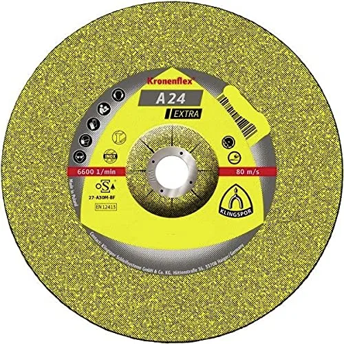 Klingspor tarcza do szlifowania metalu 115mm x 6,0mm x 22,2mm a24 extra