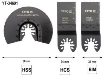 Yato YT-34691 accesorio para herramienta multifunción Juego de aspas