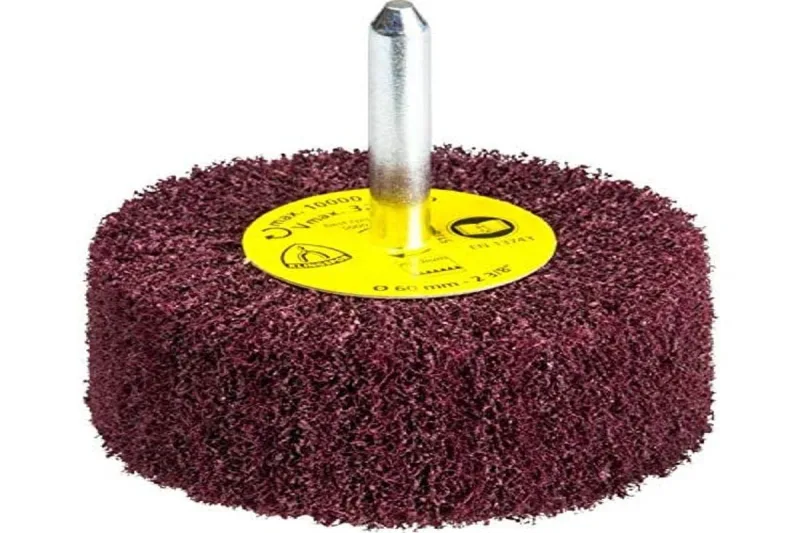 Klingspor 258917 Cepillo mil Hojas de Láminas Pequeñas, NFS 600, Grueso Índice de Finura, 32 m/s Velocidad Máxima, 12200 Revoluciones Permitidas, 50 mm x 30 mm x 6 mm, Marrón Rojizo