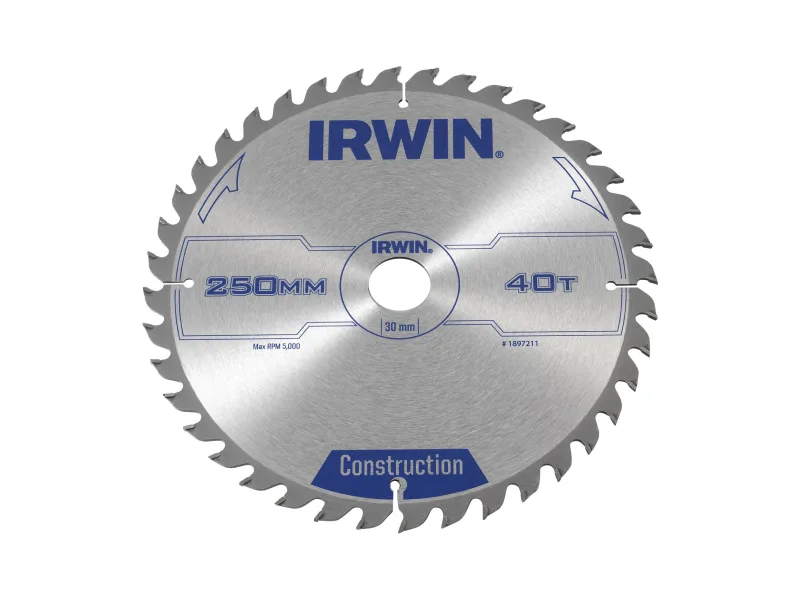 Irwin - Disco sierra circular 250mm/40t mesa+inglete