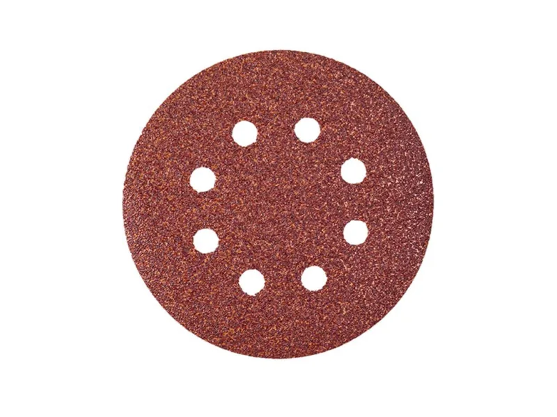 125 mm discos de papel de lija/papel de lija 5 "Klingspor ps18ek, pack de 50 discos////Grano 40