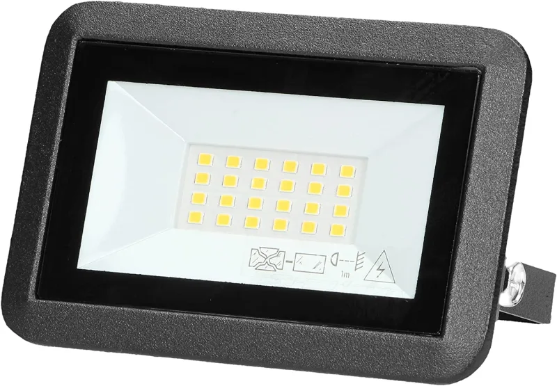 Orno Faro LED 20W Naświetlacz 1600lm | Iluminación Eficiente | Bajo Consumo Energético | Ideal para Exteriores y Espacios Amplios | Larga Durabilidad