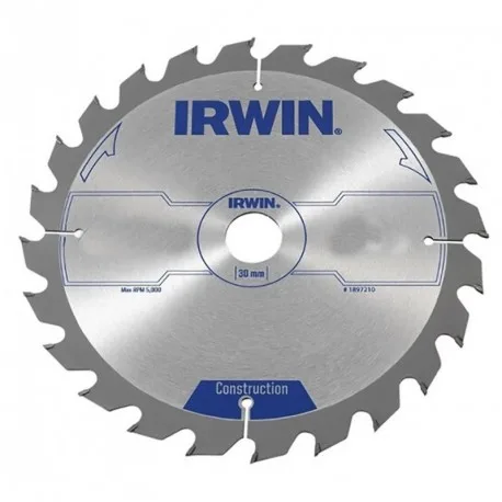 Irwin - Disco sierra circular 200mm/24t
