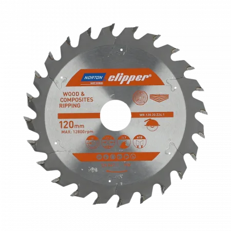 Norton piła tarczowa 355mm x 30mm x 80z drewno i kompozyty atb (3,2 / 2,4)