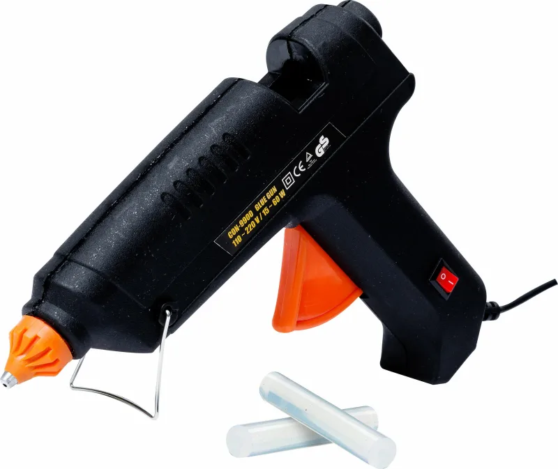 Condor Pistola de Pegamento en Caliente 60W, compatible con barras de 11mm, ideal para aplicaciones rápidas y precisas, alto rendimiento y diseño ergonómico para trabajos industriales
