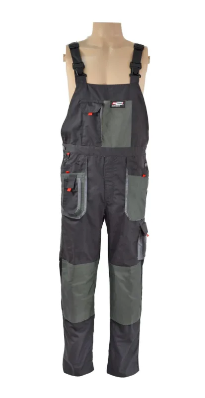 Awtools spodnie robocze ogrodniczki kieszenie na nakolanniki t1/ xl