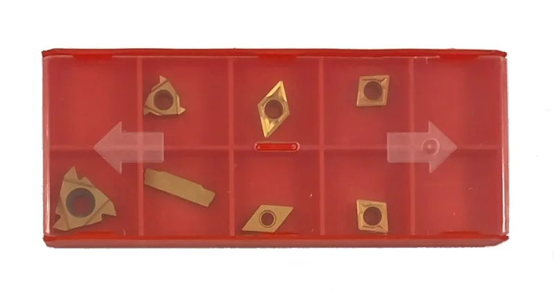 Cuchillas para herramientas de tornero, 7 piezas, Silver, ideales para trabajos de torneado de alta precisión, resistente y duradero.