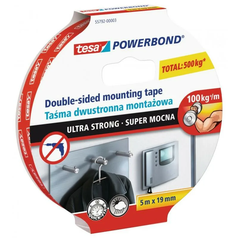 TESA H5579203 Cinta de montaje Powerbond Super Power 55792 marca
