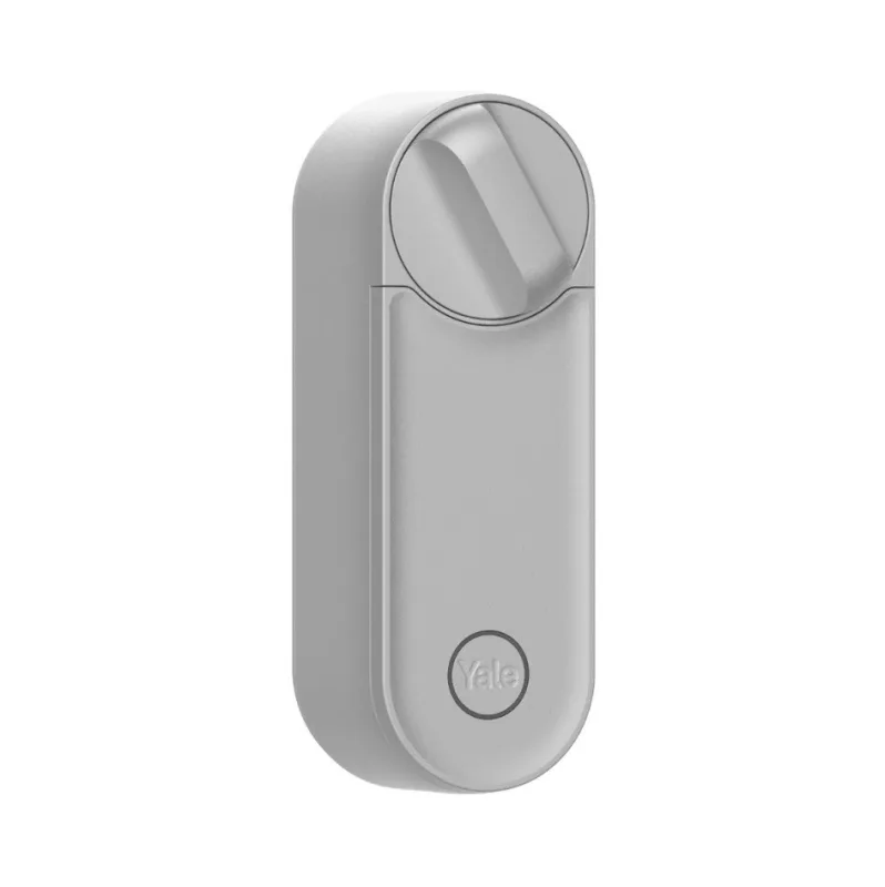 Yale Linus Smart Lock L2 - Plata - 05/103210/SI - Acceso sin llave - Instalación DIY - Bloqueo/Desbloqueo remoto - Teclas virtuales - Alertas en tiempo real