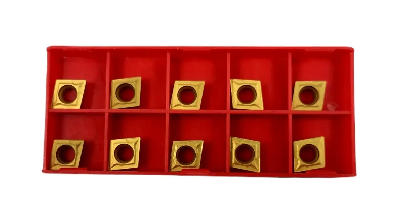 Cuchillas para herramientas de tornero, 10 piezas, Silver, alta precisión, materiales resistentes, ideal para trabajos de torneado de precisión.