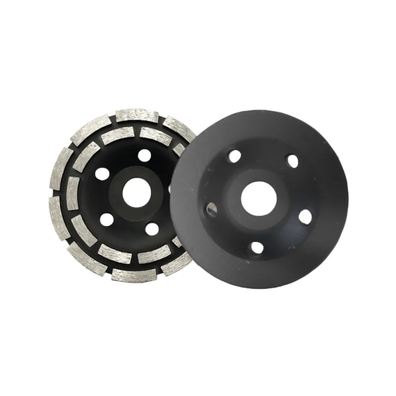 Awtools, Tarsa diamantada segmentada 125 mm, para cortes y lijado en gres porcelánico, cerámica y mármol, alta durabilidad, uso profesional, compatible con amoladora angular