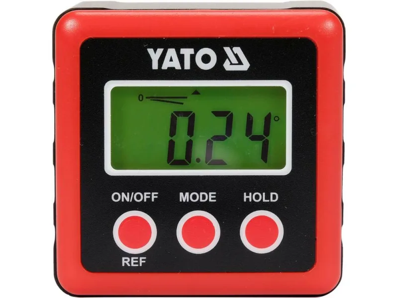 YATO, modelo YT-71000, Nivel, ideal para carpintería, construcción y trabajos de precisión, herramienta profesional de alta calidad y durabilidad.