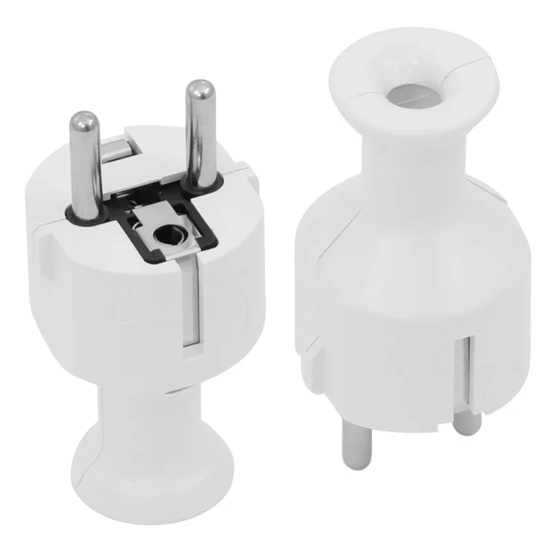 Conjunto de 5 enchufes Awtools, modelo WT-40, ideal para uso doméstico e industrial, color blanco, diseño compacto, fácil instalación, alta durabilidad y confiabilidad.