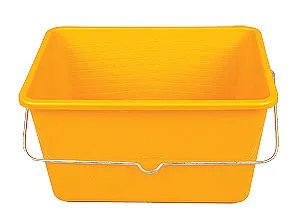 Cubo de pintura, marca Hardy, modelo 0147-721900K, ideal para pintar y masillar, capacidad 19L, plástico resistente, ligero, medidas 45,5x29x24 cm, fácil de usar