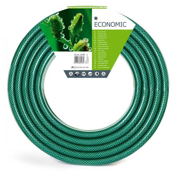 Manguera de jardín CELLFAST Economic 70m 5/8" Resistente a UV y Alta Durabilidad para Riego Eficiente