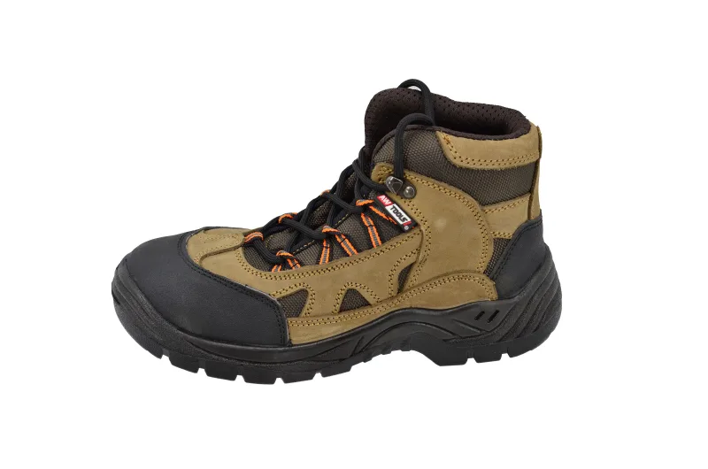 Awtools Buty Merano Roz. 47 - Botas altas de seguridad, talla 47, ideales para protección laboral, puntera de seguridad, plantilla antiperforación, cómodas y resistentes al desgaste.