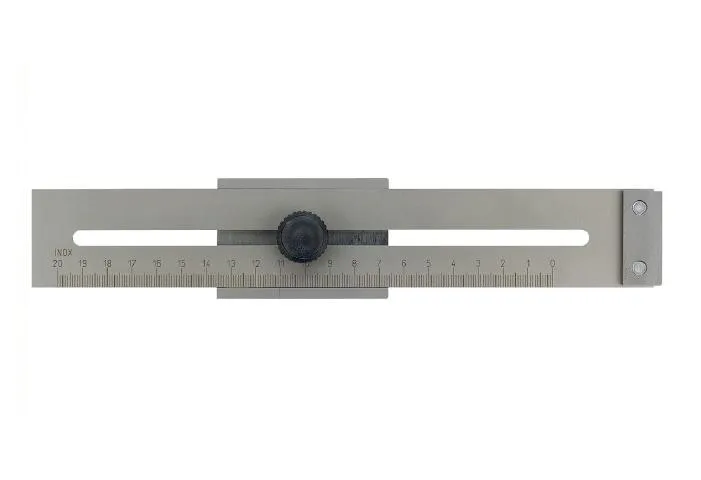 Limit Marcador de trazado 0-300mm, precisión para carpintería y metalurgia, diseño ergonómico y resistente, medición exacta, ideal para trazado profesional, color metálico.