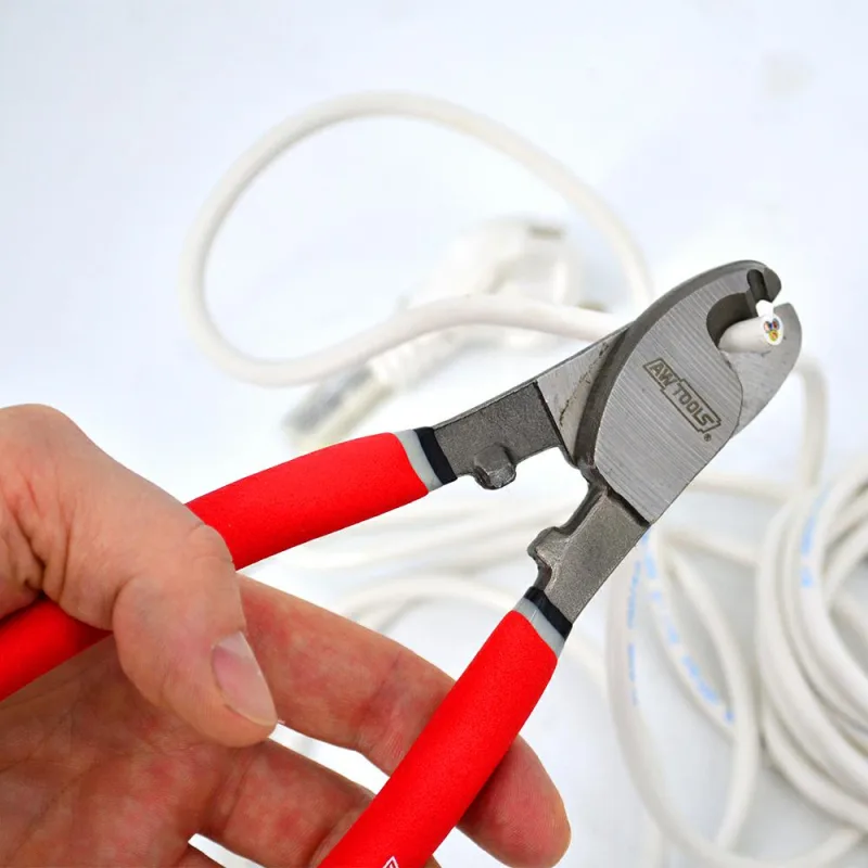 AWTOOLS Alicates de corte de cables de 200 mm
