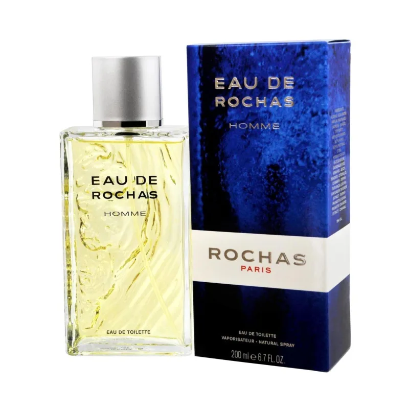 Rochas Eau de rochas homme edt vapo 200 ml 1 Unidad 200 g