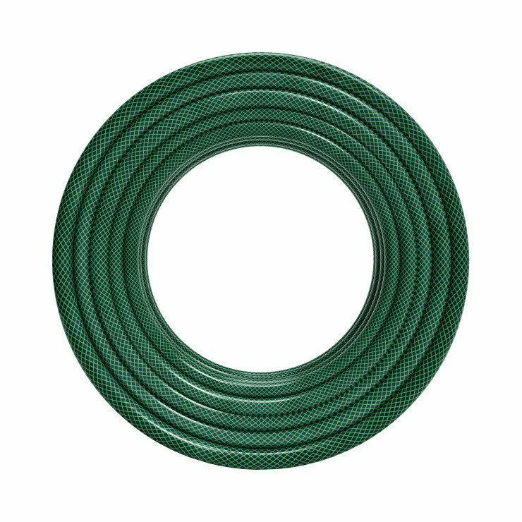 Manguera de jardín Awtools Standard 3/4" 25m, ideal para exteriores, flexible, resistente, perfecta para riego y jardinería, alta durabilidad, fácil de manejar y almacenar.