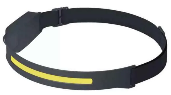 Kt hc latarka czołowa led cob 350lm z czujnikiem ruchu